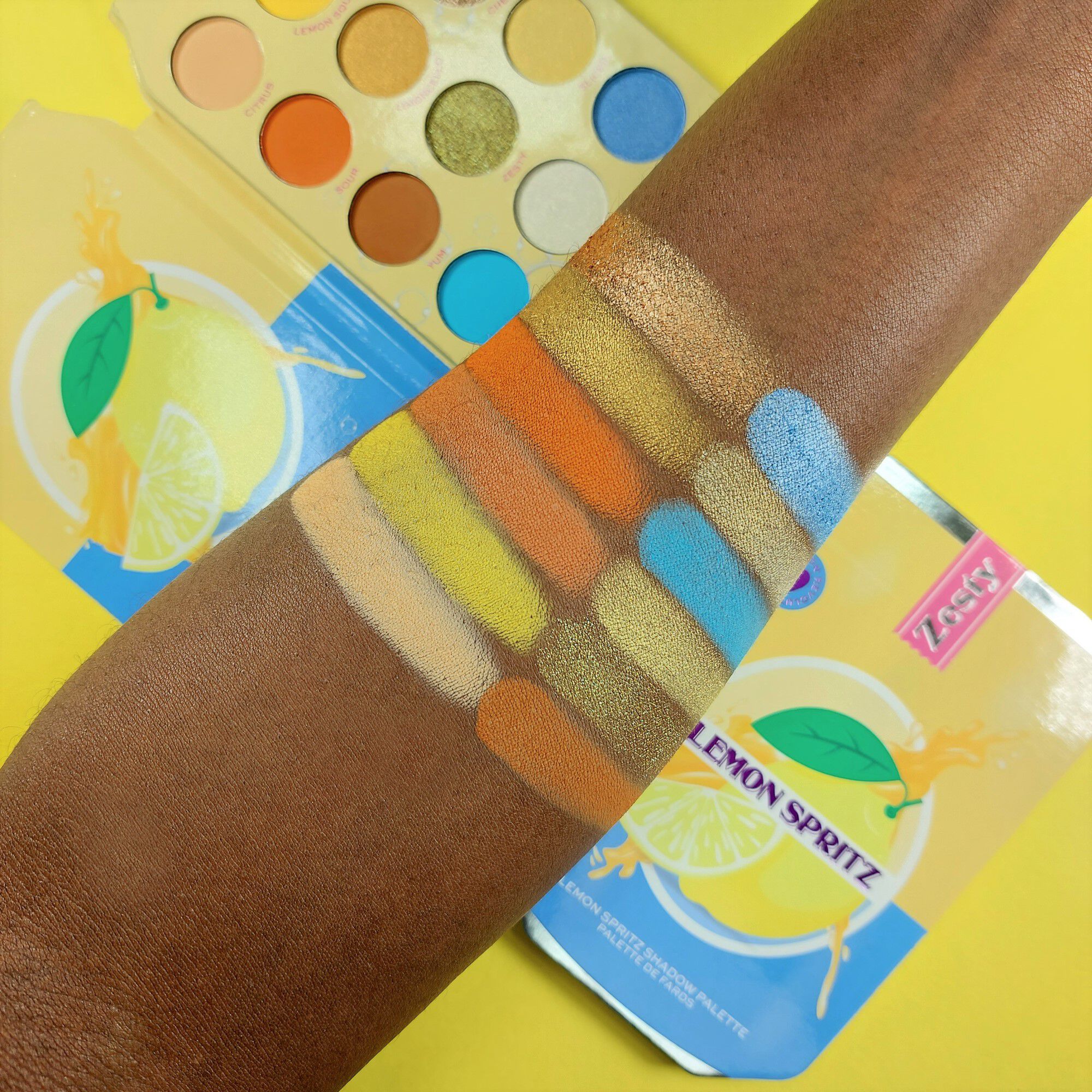 I Heart Revolution Lemon Spritz Shadow Palette